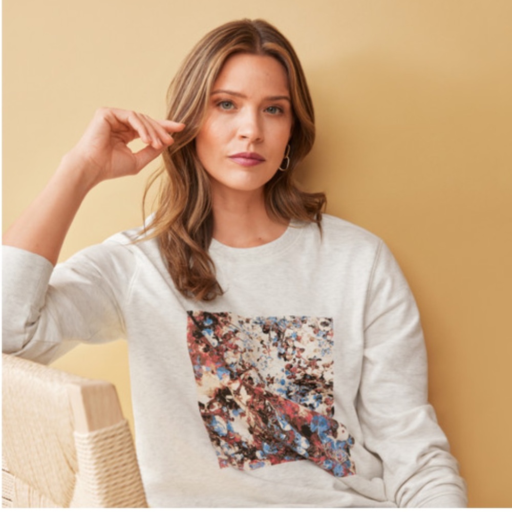 Women’s Northern Reflections Crewneck Sweatshirt - Graphic Floral  Print